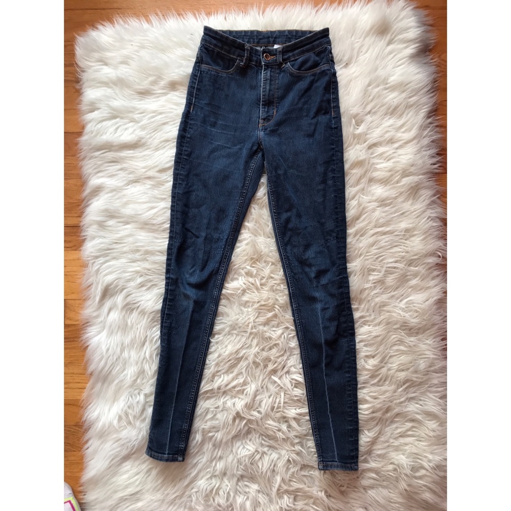 Dark Denim High Waisted H&M Jeans